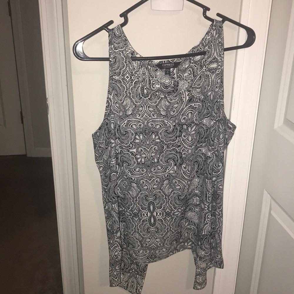 Express open back top